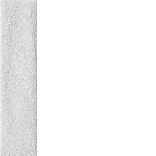 MINIMALE PORTO ROTONDO GALUCHAT BIANCO PURO 6X25