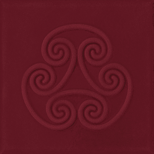 MINIMALE PORTO ROTONDO MONOGRAM CORALLO 15X15